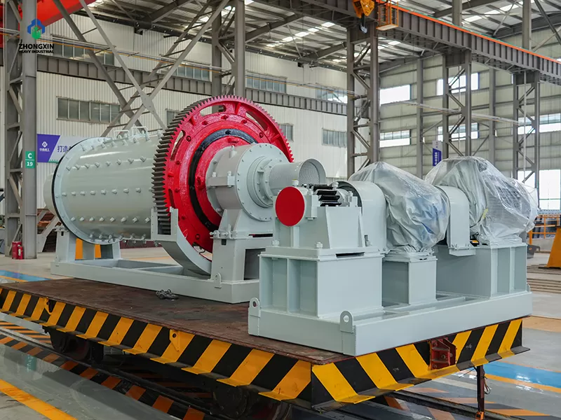 Dust-free standardized ball mill manufacturing workshop for mineral grinding machinery