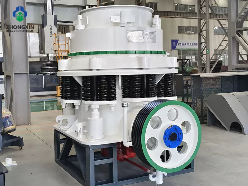 Symons 7ft cone crusher main shaft and socket liner assembly