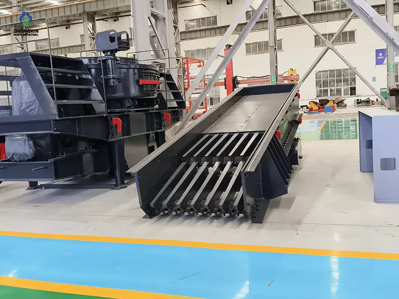 ZSWT vibrating feeder screen and feeder equipment designed for quarry and aggregate processing