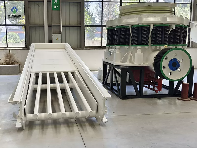 ZSW Vibrating Feeder produced for efficient material feeding systems