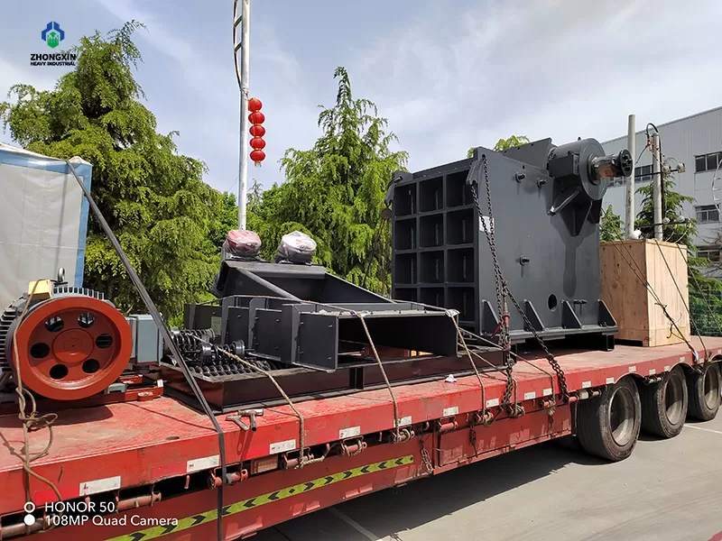 GZT Series Vibrating Feeder delivery from professional mining equipment manufacturer