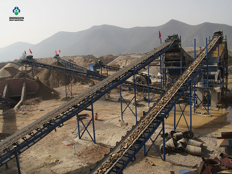 350 TPH High-Yield Pebble Crushing and Sand Washing Production Line
