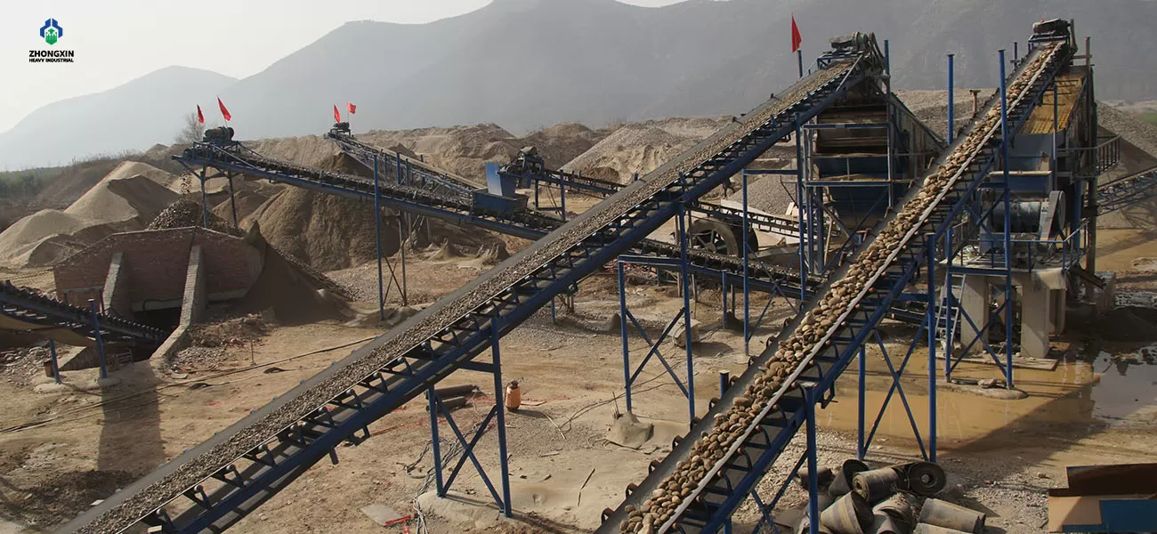 350 TPH High-Yield Pebble Crushing and Sand Washing Production Line(Image3)