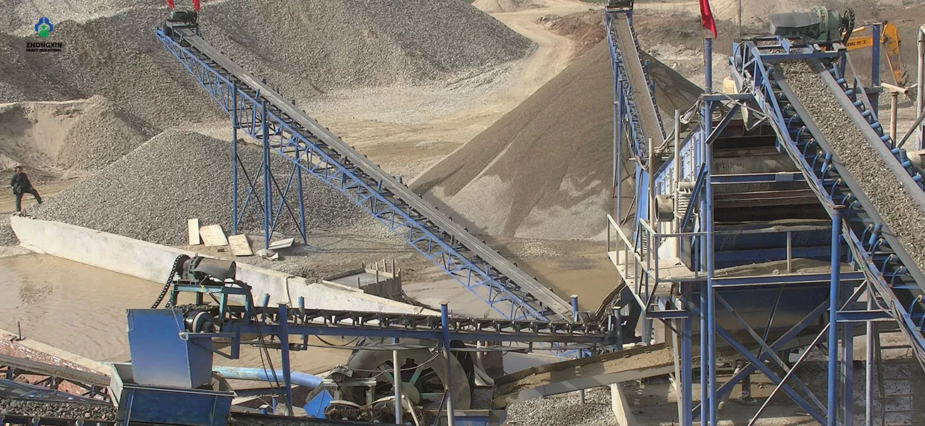 350 TPH High-Yield Pebble Crushing and Sand Washing Production Line(Image4)