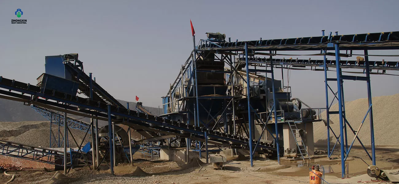 350 TPH High-Yield Pebble Crushing and Sand Washing Production Line(Image1)