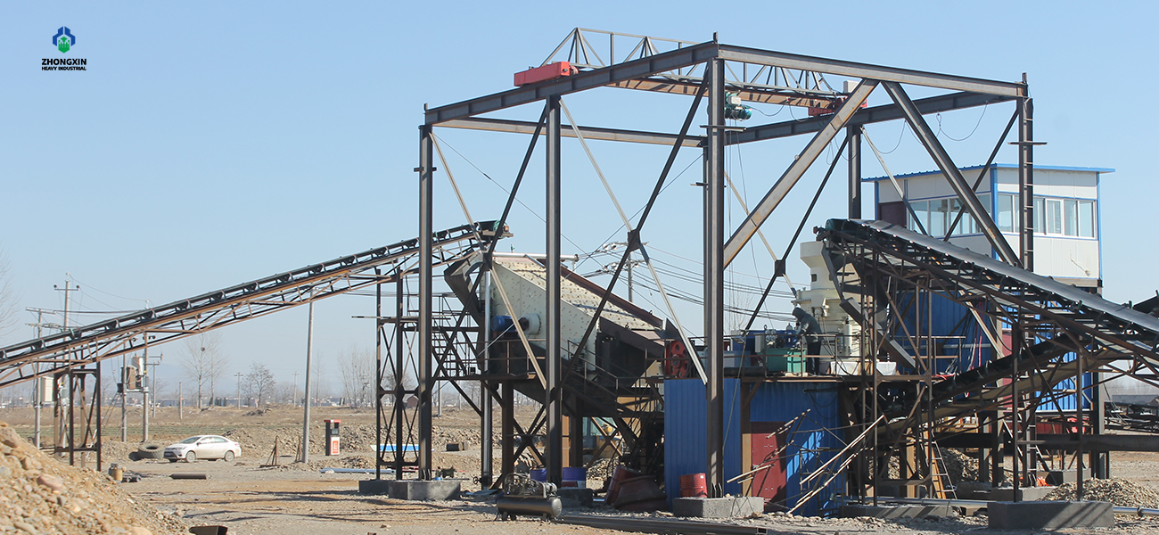 350 TPH Gravel Crushing & Sand Washing Plant in Complete Production Line(Image4)