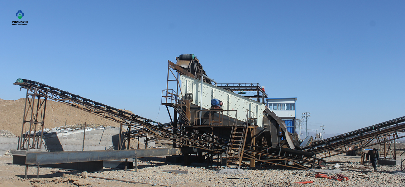 350 TPH Gravel Crushing & Sand Washing Plant in Complete Production Line(Image1)