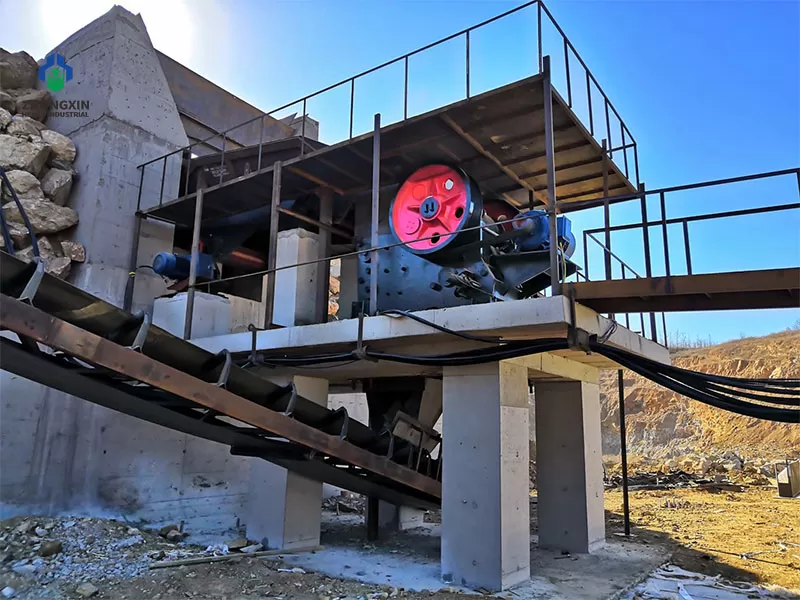 300tph limestone crushing plant