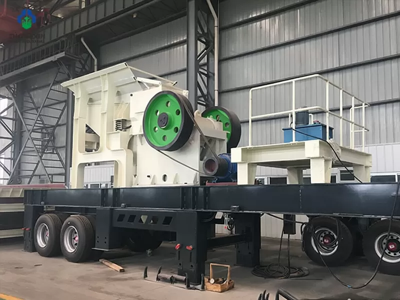 Mobile Jaw Crusher Plant