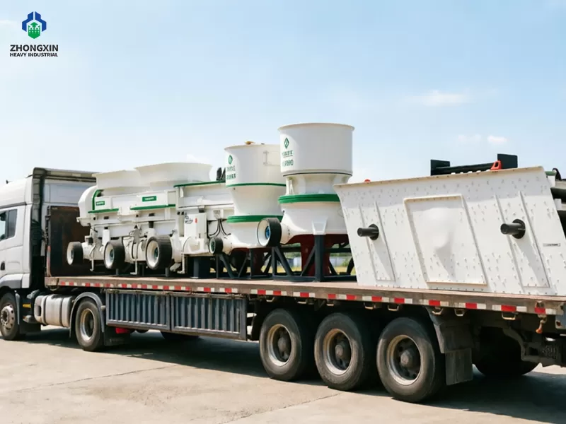 Crawler Cone Crusher Station ready for shipment from crusher equipment manufacturer