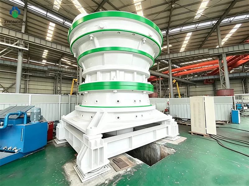 Primary gyratory crusher manufactured by professional primary gyratory crusher suppliers in factory workshop